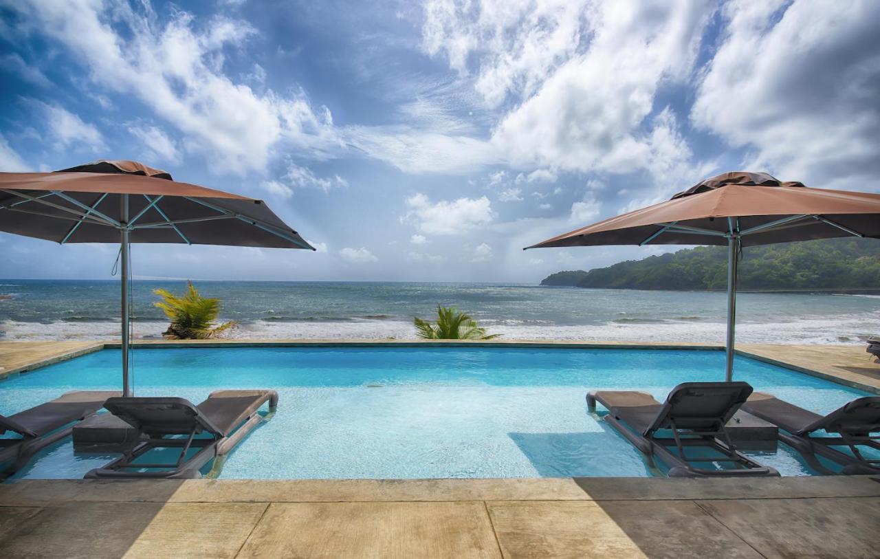 Pagua Bay House - Oceanfront Cabana'S Marigot Exterior foto