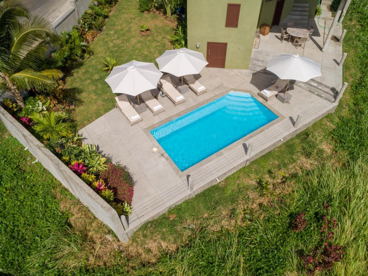 Pagua Bay House - Oceanfront Cabana'S Marigot Exterior foto