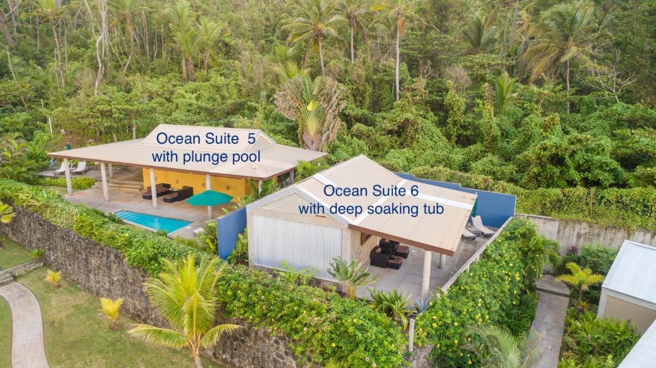 Pagua Bay House - Oceanfront Cabana'S Marigot Exterior foto